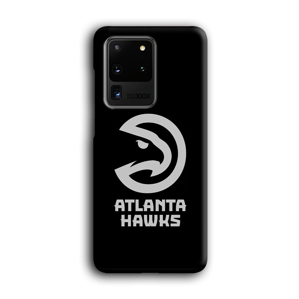 Atlanta Hawks Black Grey Samsung Galaxy S20 Ultra Case