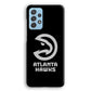 Atlanta Hawks Black Grey Samsung Galaxy A72 Case
