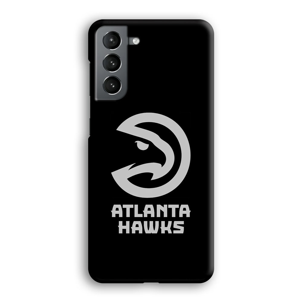 Atlanta Hawks Black Grey Samsung Galaxy S21 Case