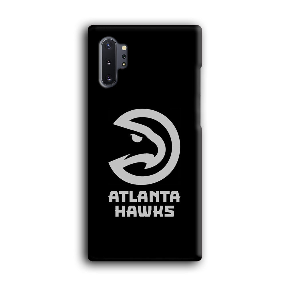 Atlanta Hawks Black Grey Samsung Galaxy Note 10 Plus Case