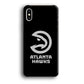 Atlanta Hawks Black Grey iPhone XS Case