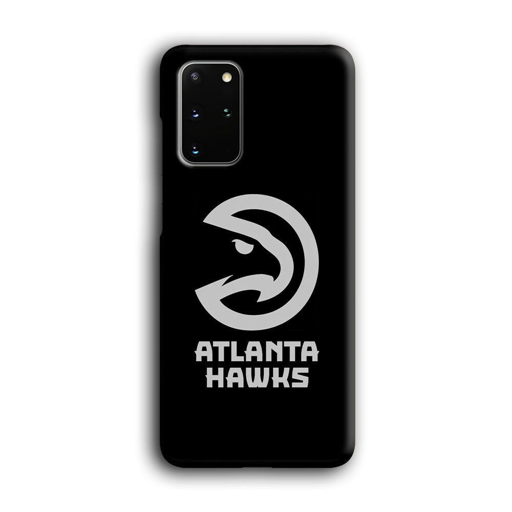 Atlanta Hawks Black Grey Samsung Galaxy S20 Plus Case