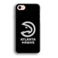 Atlanta Hawks Black Grey iPhone 8 Case