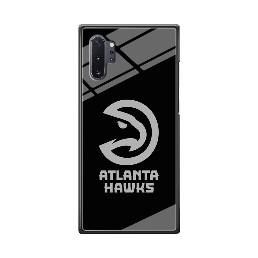 Atlanta Hawks Black Grey Samsung Galaxy Note 10 Plus Case