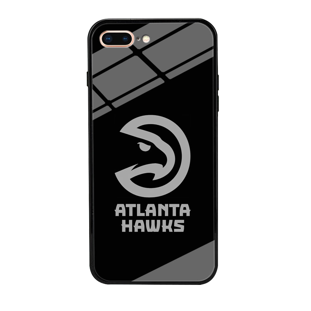 Atlanta Hawks Black Grey iPhone 7 Plus Case