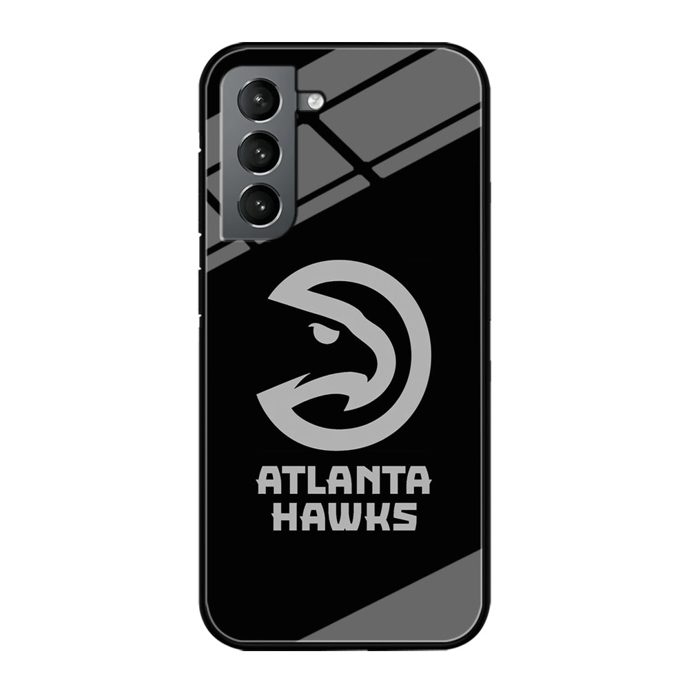Atlanta Hawks Black Grey Samsung Galaxy S21 Case