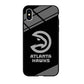 Atlanta Hawks Black Grey iPhone XS Case