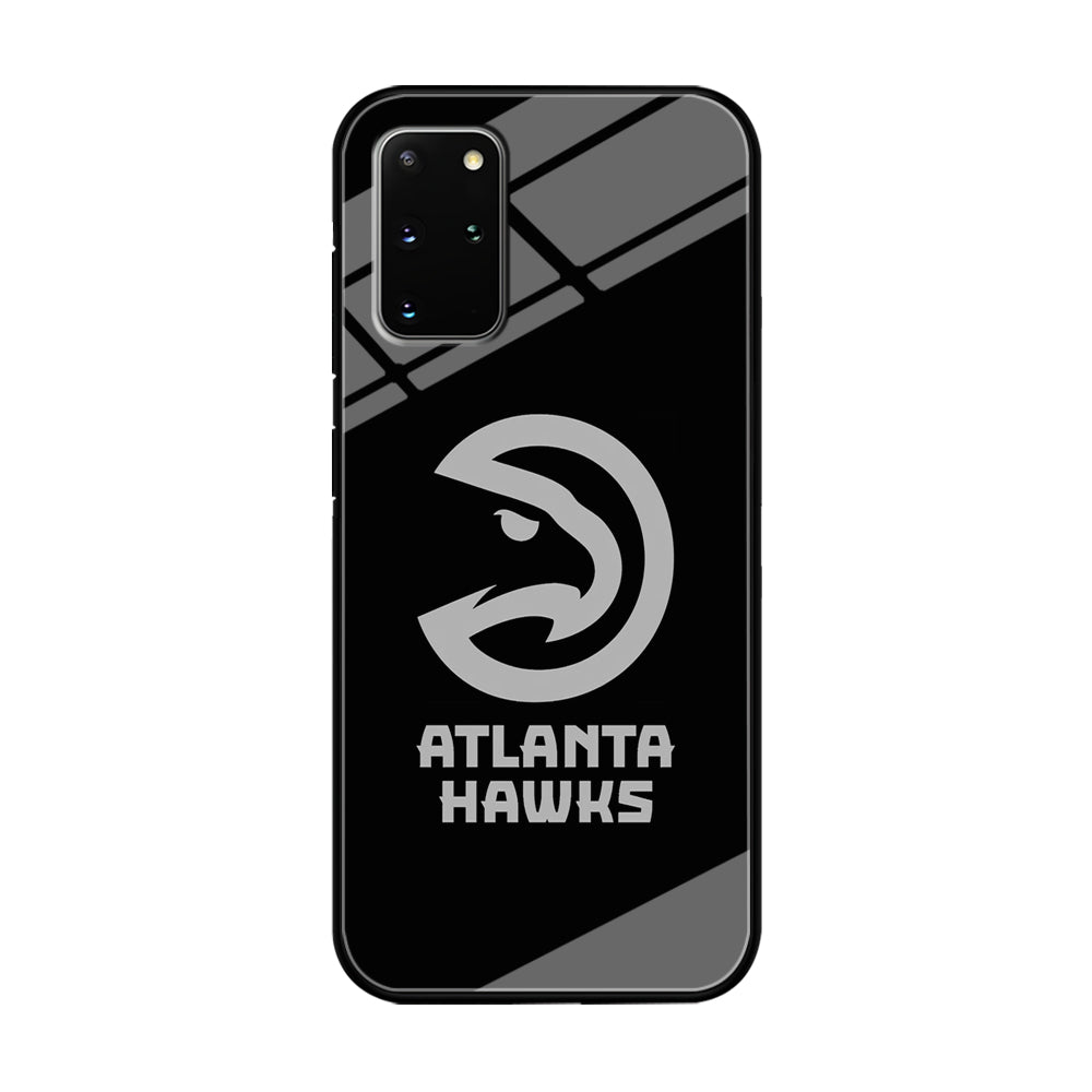 Atlanta Hawks Black Grey Samsung Galaxy S20 Plus Case