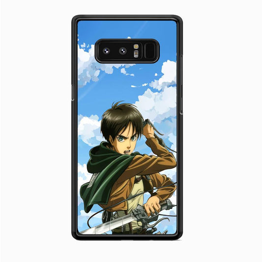 Attack on Titan Eren Jaeger Samsung Galaxy Note 8 Case - ezzyst