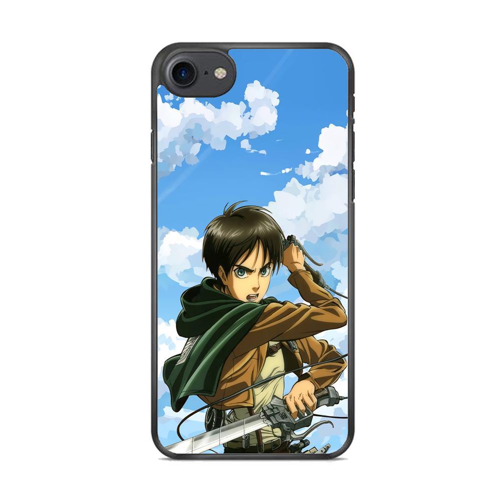 Attack on Titan Eren Jaeger iPhone 8 Case - ezzyst
