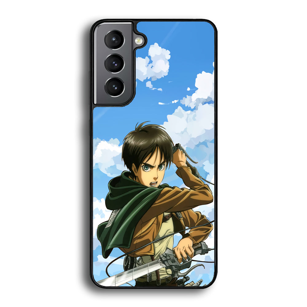 Attack on Titan Eren Jaeger Samsung Galaxy S21 Case