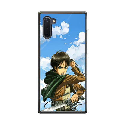 Attack on Titan Eren Jaeger Samsung Galaxy Note 10 Case - ezzyst