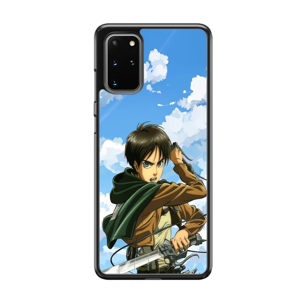 Attack on Titan Eren Jaeger Samsung Galaxy S20 Plus Case - ezzyst