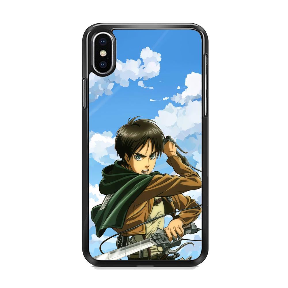 Attack on Titan Eren Jaeger iPhone Xs Case - ezzyst