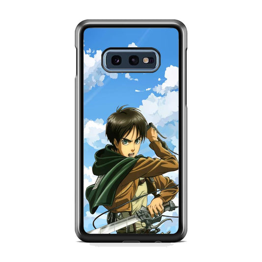 Attack on Titan Eren Jaeger Samsung Galaxy 10e Case - ezzyst