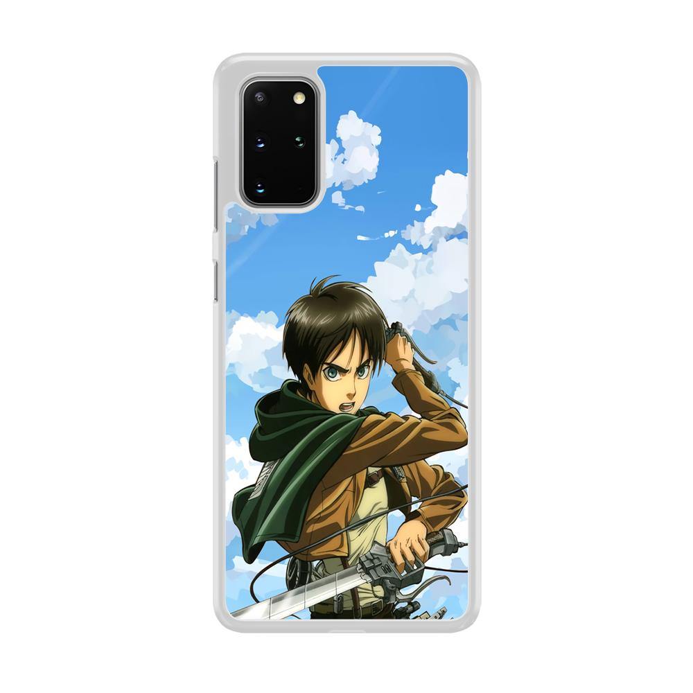 Attack on Titan Eren Jaeger Samsung Galaxy S20 Plus Case - ezzyst