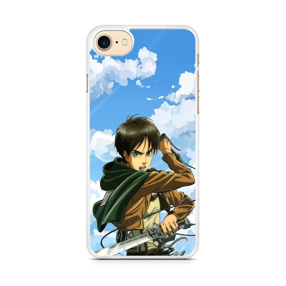 Attack on Titan Eren Jaeger iPhone 8 Case - ezzyst