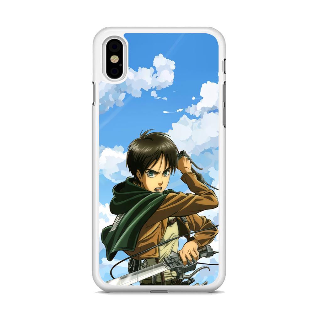 Attack on Titan Eren Jaeger iPhone X Case - ezzyst