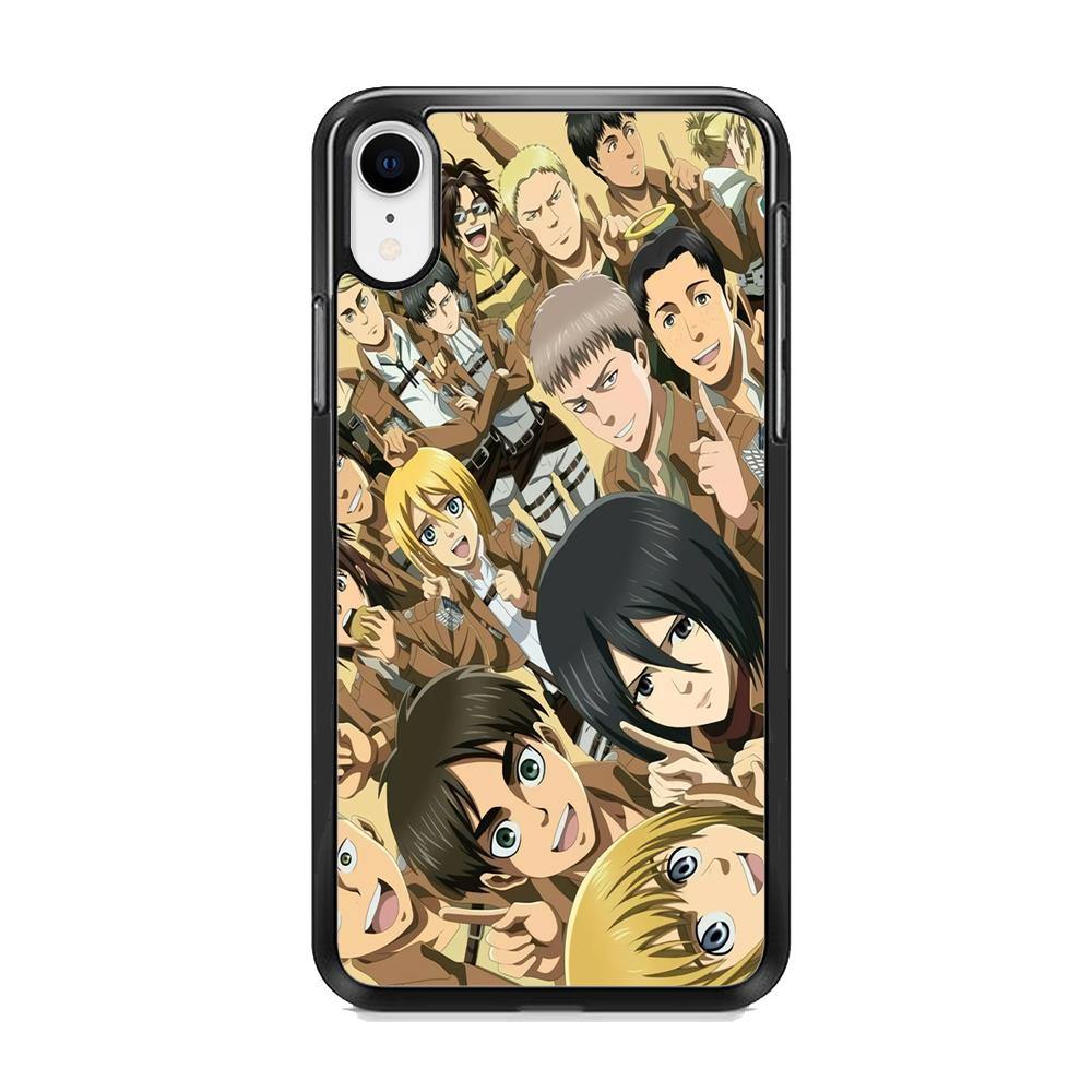 Attack on Titan Family iPhone XR Case - ezzyst