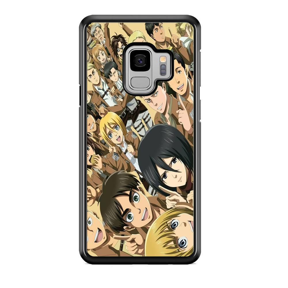 Attack on Titan Family Samsung Galaxy S9 Case - ezzyst