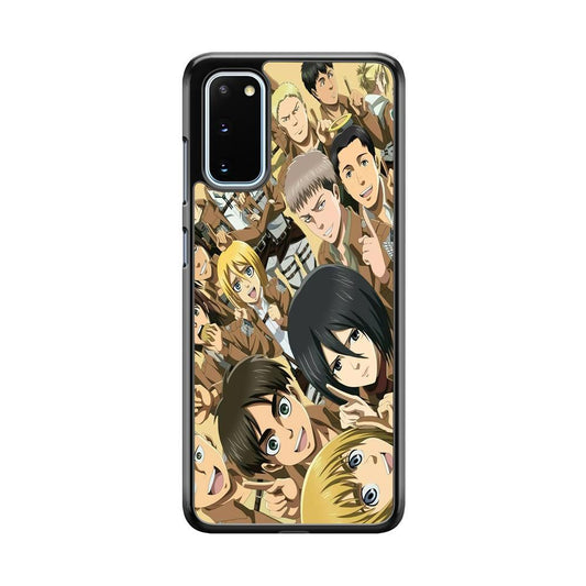 Attack on Titan Family Samsung Galaxy S20 Case - ezzyst