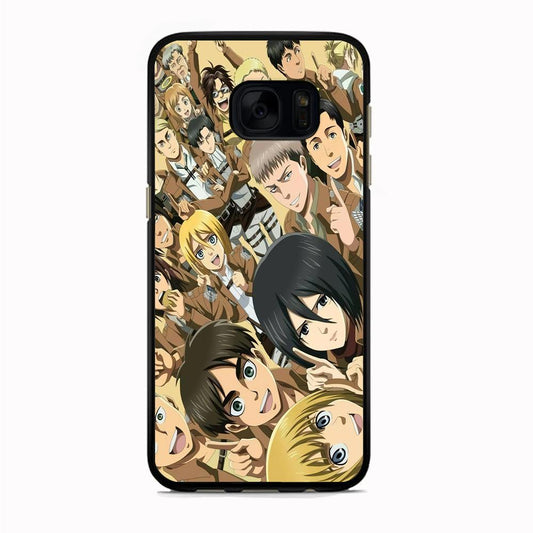 Attack on Titan Family Samsung Galaxy S7 Case - ezzyst