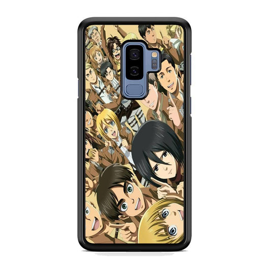Attack on Titan Family Samsung Galaxy S9 Plus Case - ezzyst
