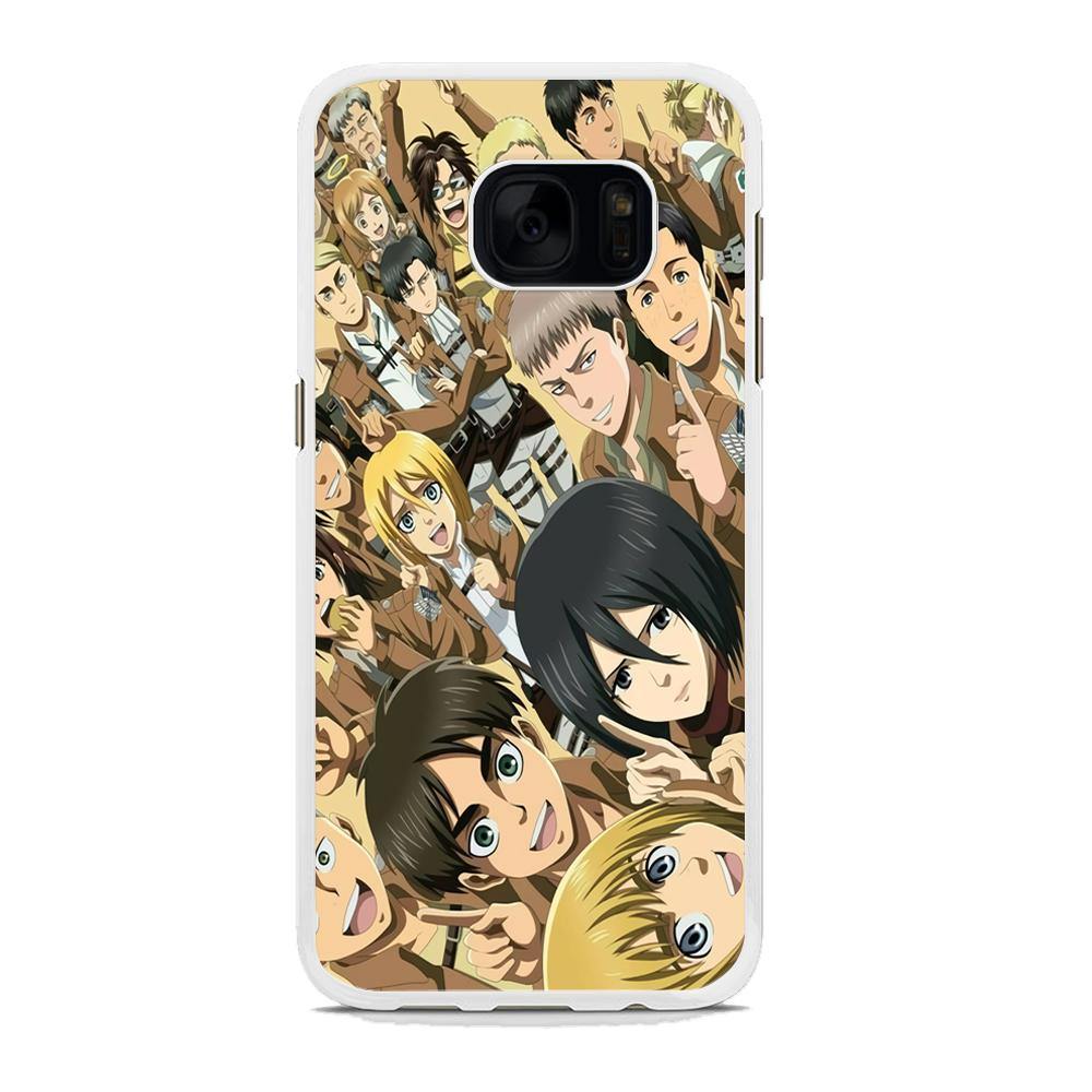 Attack on Titan Family Samsung Galaxy S7 Case - ezzyst