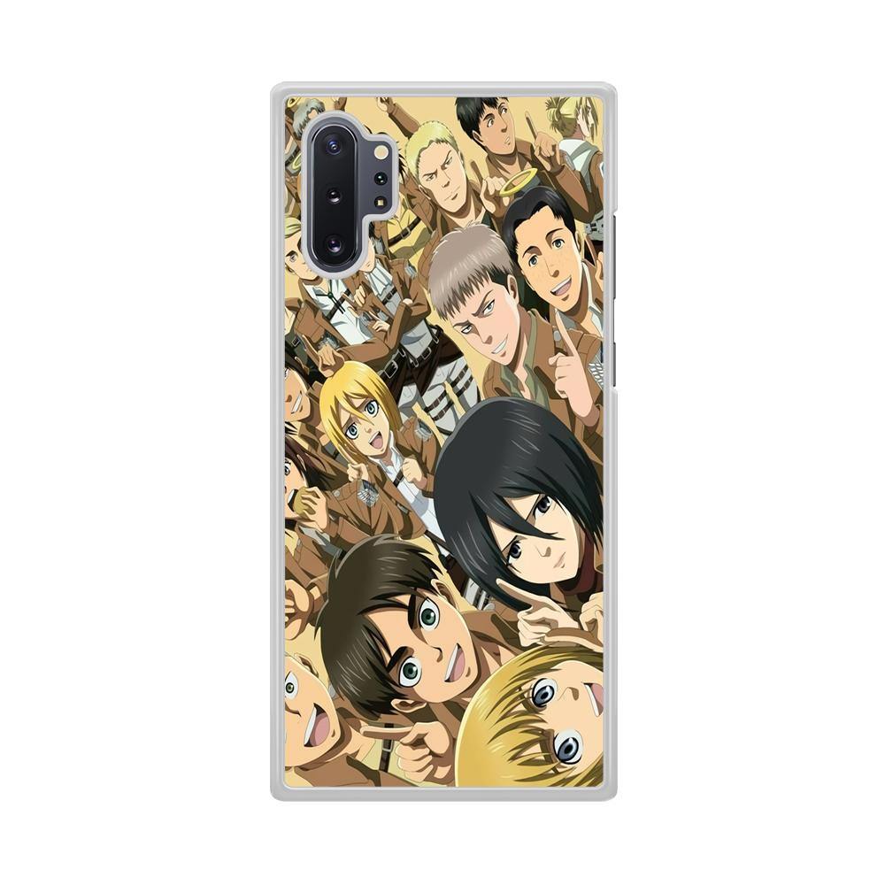 Attack on Titan Family Samsung Galaxy Note 10 Plus Case - ezzyst