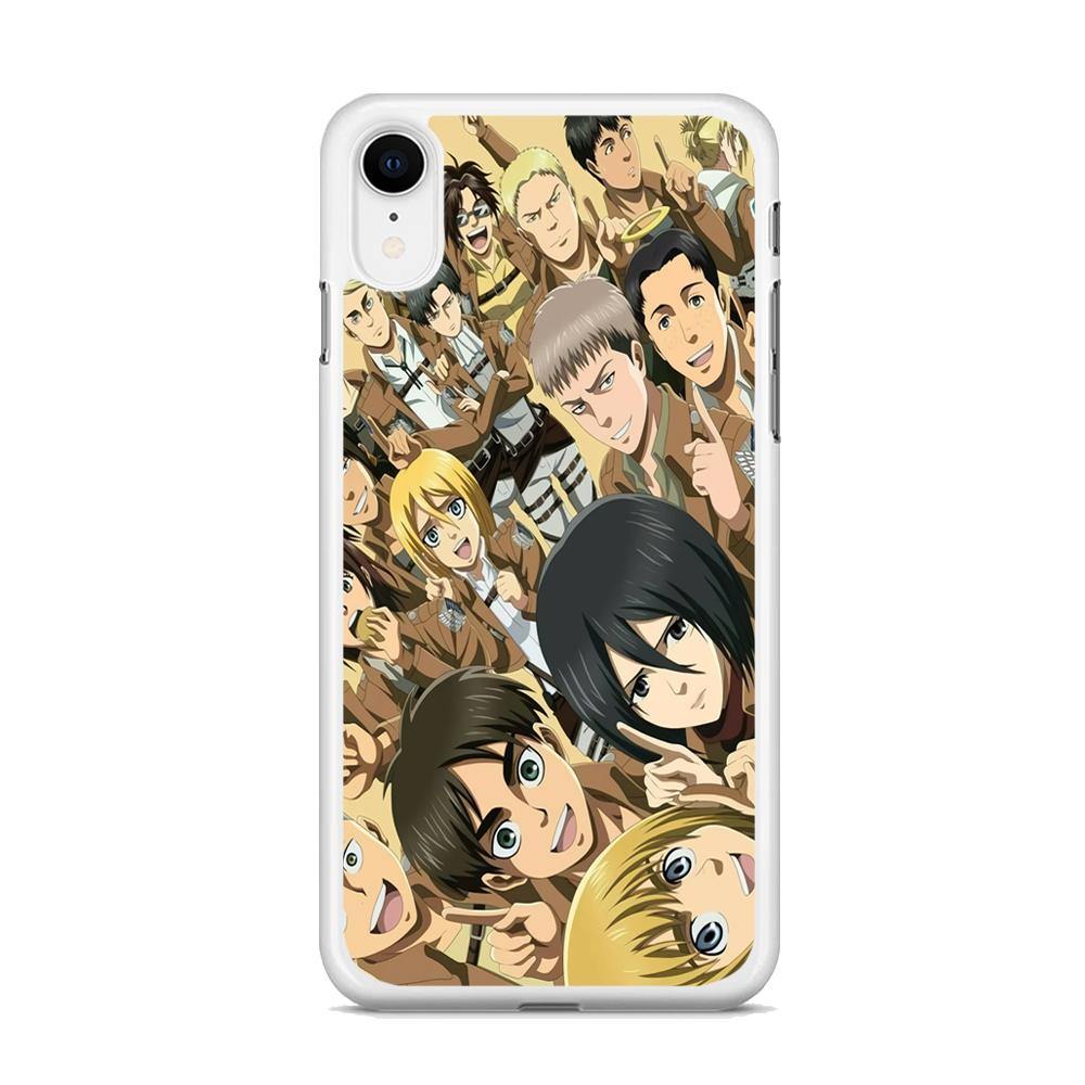 Attack on Titan Family iPhone XR Case - ezzyst