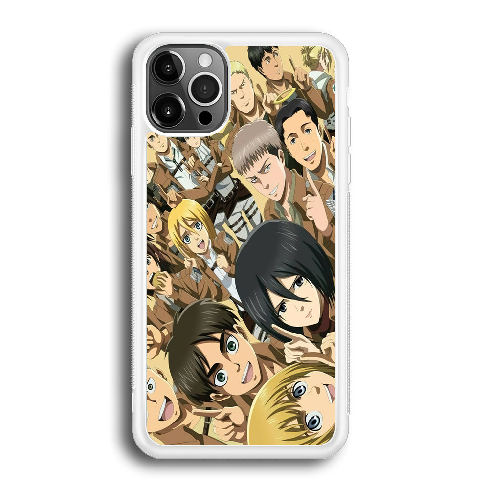 Attack on Titan Family iPhone 12 Pro Max Case