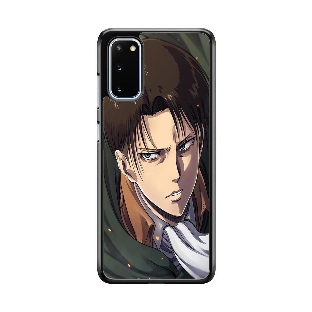 Attack on Titan Levi Face Samsung Galaxy S20 Case - ezzyst