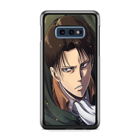 Attack on Titan Levi Face Samsung Galaxy 10e Case - ezzyst