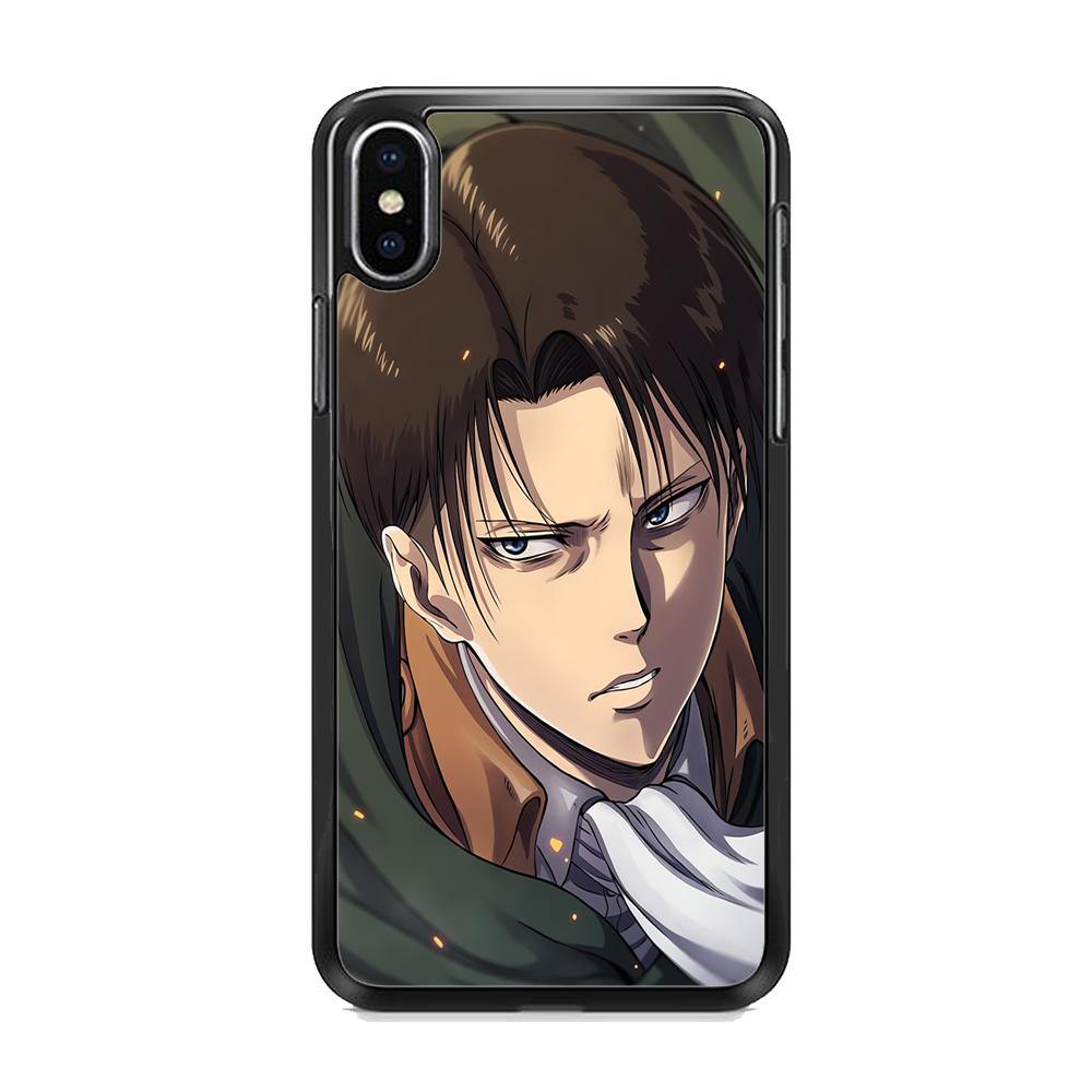 Attack on Titan Levi Face iPhone Xs Case - ezzyst