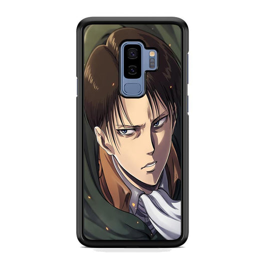 Attack on Titan Levi Face Samsung Galaxy S9 Plus Case - ezzyst