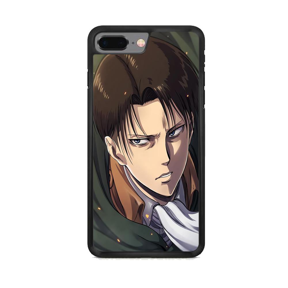 Attack on Titan Levi Face iPhone 8 Plus Case - ezzyst