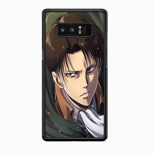 Attack on Titan Levi Face Samsung Galaxy Note 8 Case - ezzyst