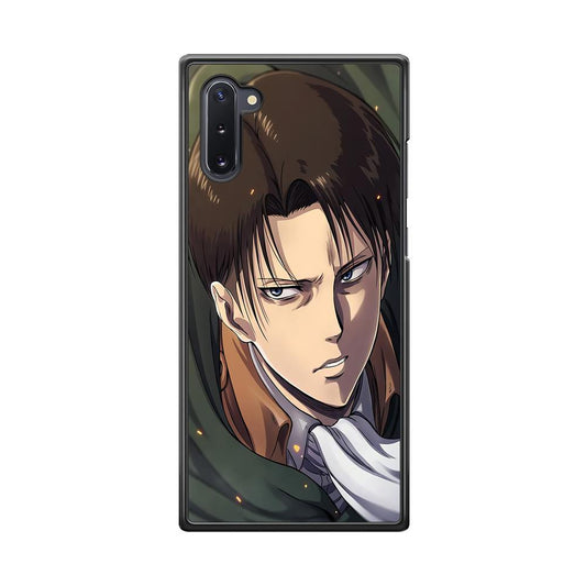 Attack on Titan Levi Face Samsung Galaxy Note 10 Case - ezzyst