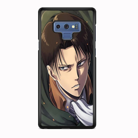 Attack on Titan Levi Face Samsung Galaxy Note 9 Case - ezzyst