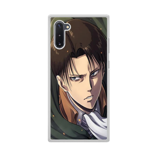 Attack on Titan Levi Face Samsung Galaxy Note 10 Case - ezzyst