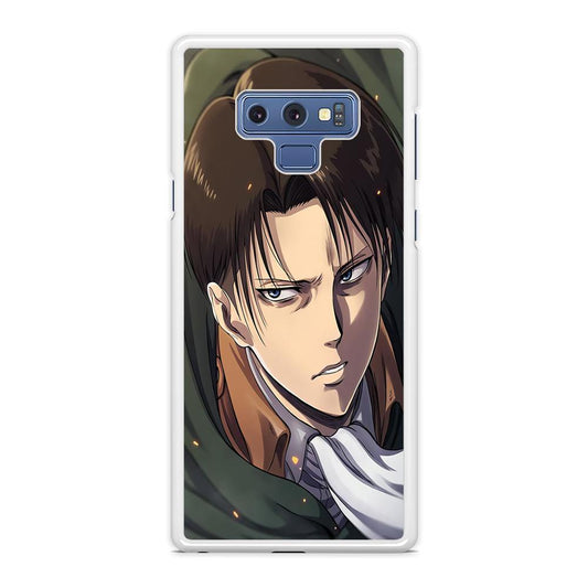 Attack on Titan Levi Face Samsung Galaxy Note 9 Case - ezzyst