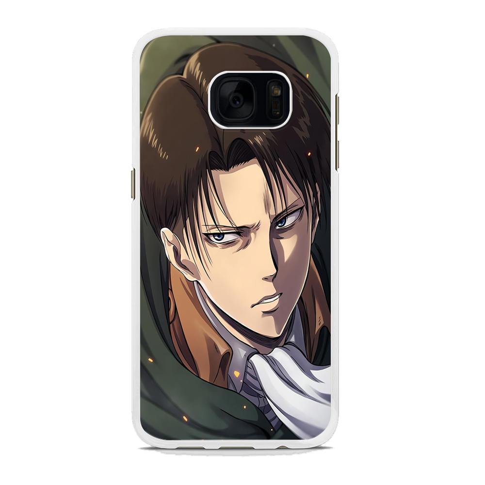 Attack on Titan Levi Face Samsung Galaxy S7 Case - ezzyst