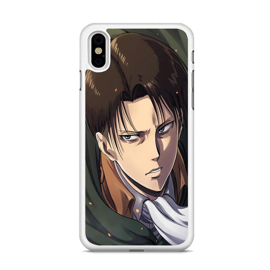 Attack on Titan Levi Face iPhone X Case - ezzyst