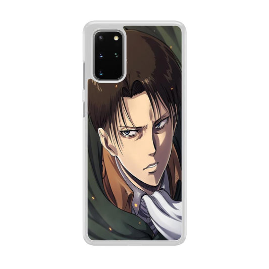 Attack on Titan Levi Face Samsung Galaxy S20 Plus Case - ezzyst