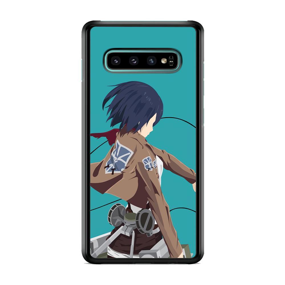 Attack on Titan Mikasa Tosca Samsung Galaxy S10 Case - ezzyst
