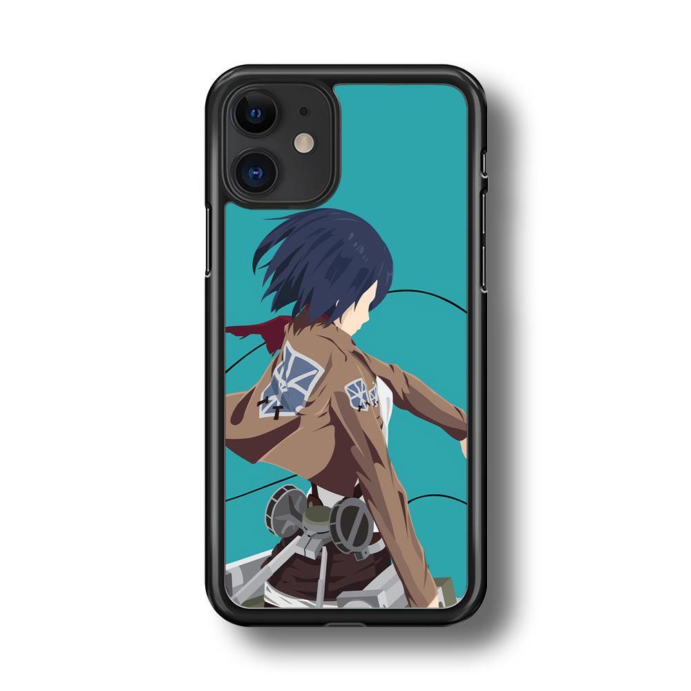 Attack on Titan Mikasa Tosca iPhone 11 Case - ezzyst