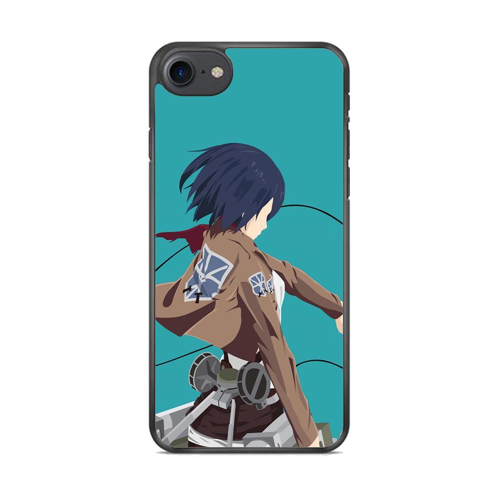 Attack on Titan Mikasa Tosca iPhone 8 Case - ezzyst