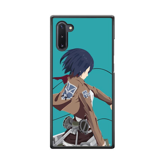 Attack on Titan Mikasa Tosca Samsung Galaxy Note 10 Case - ezzyst