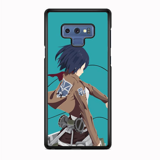 Attack on Titan Mikasa Tosca Samsung Galaxy Note 9 Case - ezzyst