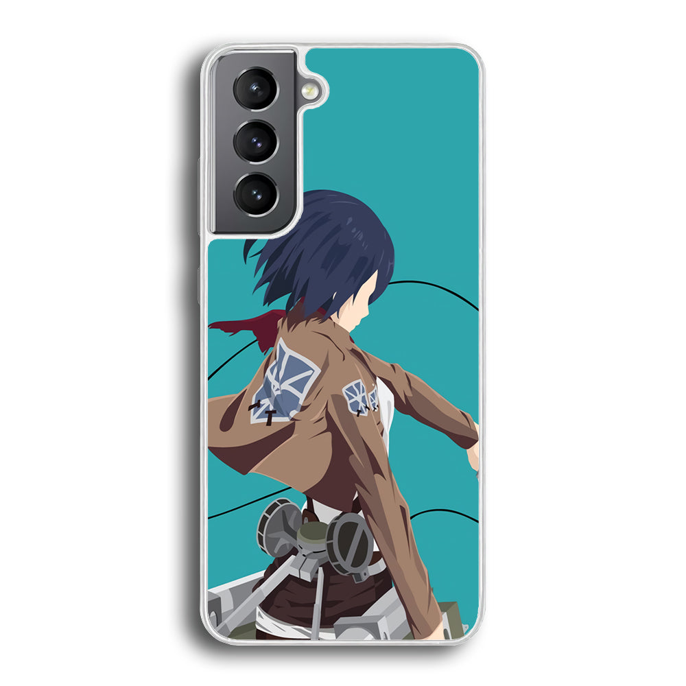 Attack on Titan Mikasa Tosca Samsung Galaxy S21 Case